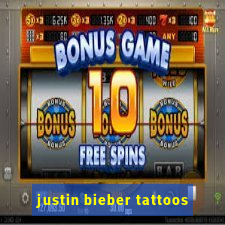 justin bieber tattoos